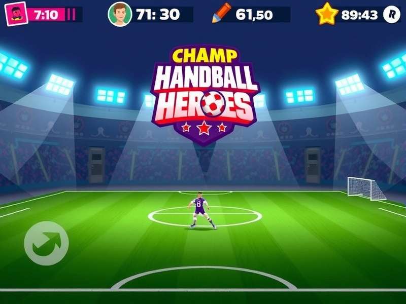 Champ Handball Heroes Gameplay Screenshot